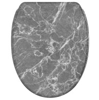 3 Piece Bathroom Set Marble Grey