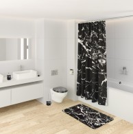 Bathroom Set Marble Black