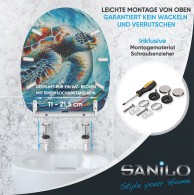 Soft Close Toilet Seat with Quick Release Maruva