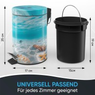 Bathroom Bin Waterworld 3 Litres