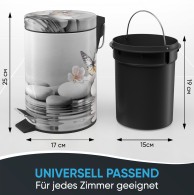 Bathroom Bin Vanesa 3 Litres