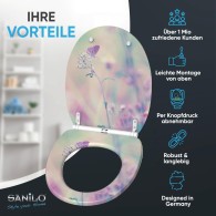 Soft Close Toilet Seat Meadow