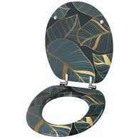 Toilet Seat Monstera