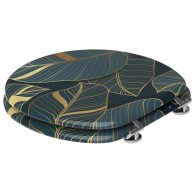 Toilet Seat Monstera