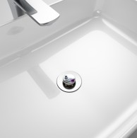 Pop-Up Wash Basin Plug Energy Stones