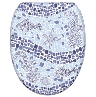 Soft Close Toilet Seat with Quick Release Mosaic World