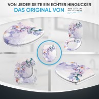 Soft Close Toilet Seat with Quick Release Orchid
