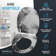 Soft Close Toilet Seat Palmera