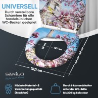 Soft Close Toilet Seat with Quick Release Paris