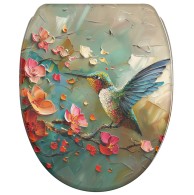 Soft Close Toilet Seat with Quick Release Petalo