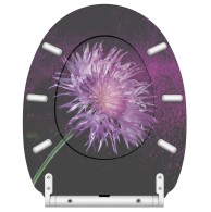 Bathroom Set Purple Dust