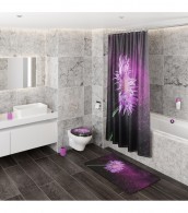 Bathroom Set Purple Dust