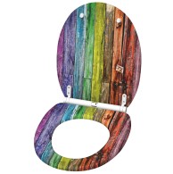 3 Piece Bathroom Set Rainbow