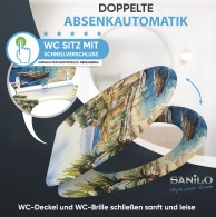 Soft Close Toilet Seat with Quick Release Riviera