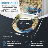 Soft Close Toilet Seat with Quick Release Riviera