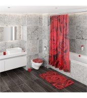 3 Piece Bathroom Set Rose