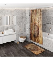 Shower Curtain Rustic 180 x 200 cm