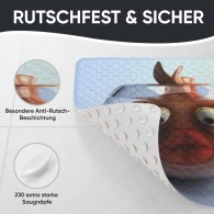 Bath Mat Goldfish 53 x 53 cm