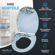 Soft Close Toilet Seat Sakura