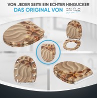 Soft Close Toilet Seat with Quick Release Sanibel