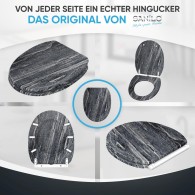 Soft Close Toilet Seat Schiefer