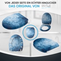 Soft Close Toilet Seat with Quick Release Solium