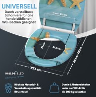 WC-Sitz mit Absenkautomatik Starfish