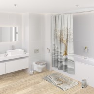 Shower Curtain Tree of Life 180 x 200 cm