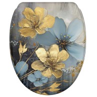 Soft Close Toilet Seat with Quick Release Tronela