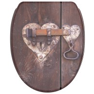 Soft Close Toilet Seat with Quick Release Locks