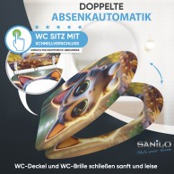 Soft Close Toilet Seat with Quick Release Twinky