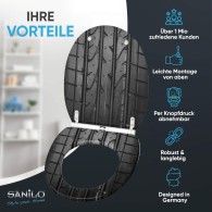 Soft Close Toilet Seat Tyre