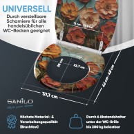 Soft Close Toilet Seat with Quick Release Florum