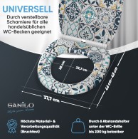 Soft Close Toilet Seat with Quick Release Palazzo