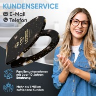 Soft Close Toilet Seat with Quick Release VIP Lounge