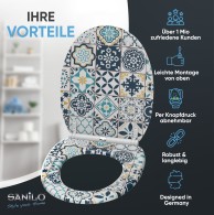 Soft Close Toilet Seat with Quick Release Palazzo