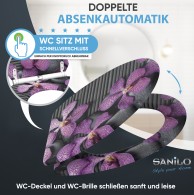 Soft Close Toilet Seat with Quick Release Vanda