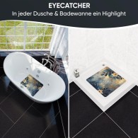 Bath Mat Lilybud 53 x 53 cm