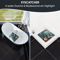 Bath Mat Mariposa 53 x 53 cm