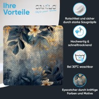 Bath Mat Lilybud 53 x 53 cm