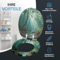 Soft Close Toilet Seat Rainforest
