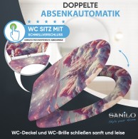 Soft Close Toilet Seat with Quick Release Wonderland