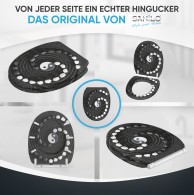 Soft Close Toilet Seat with Quick Release Yin Yang