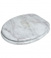 Toilet Seat Bright Marble
