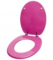 WC-Sitz Glitzer Pink