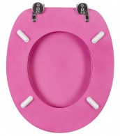 Toilet Seat Glittering Pink
