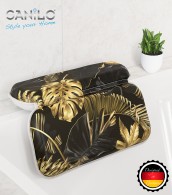 Bath Pillow Golden Leaves