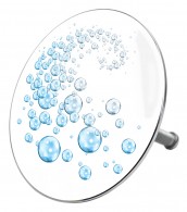Bathtube Plug Water Bubbles