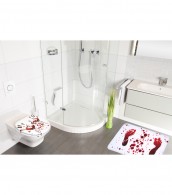 3 Piece Bathroom Set Blood