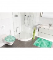 3 Piece Bathroom Set Marble Green